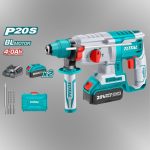 دريل هيلتي بطارية 20 فولت توتال مع بطاريات TRHLI202287