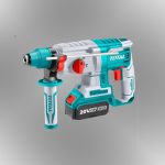 ⁦دريل هيلتي بطارية 20 فولت توتال مع بطاريات TRHLI202287⁩ - الصورة ⁦2⁩